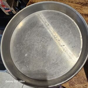 American Metalcraft Co. Deep Dish Pizza Pan 12.5" Top Inside Diam Tart Cakes Vtg